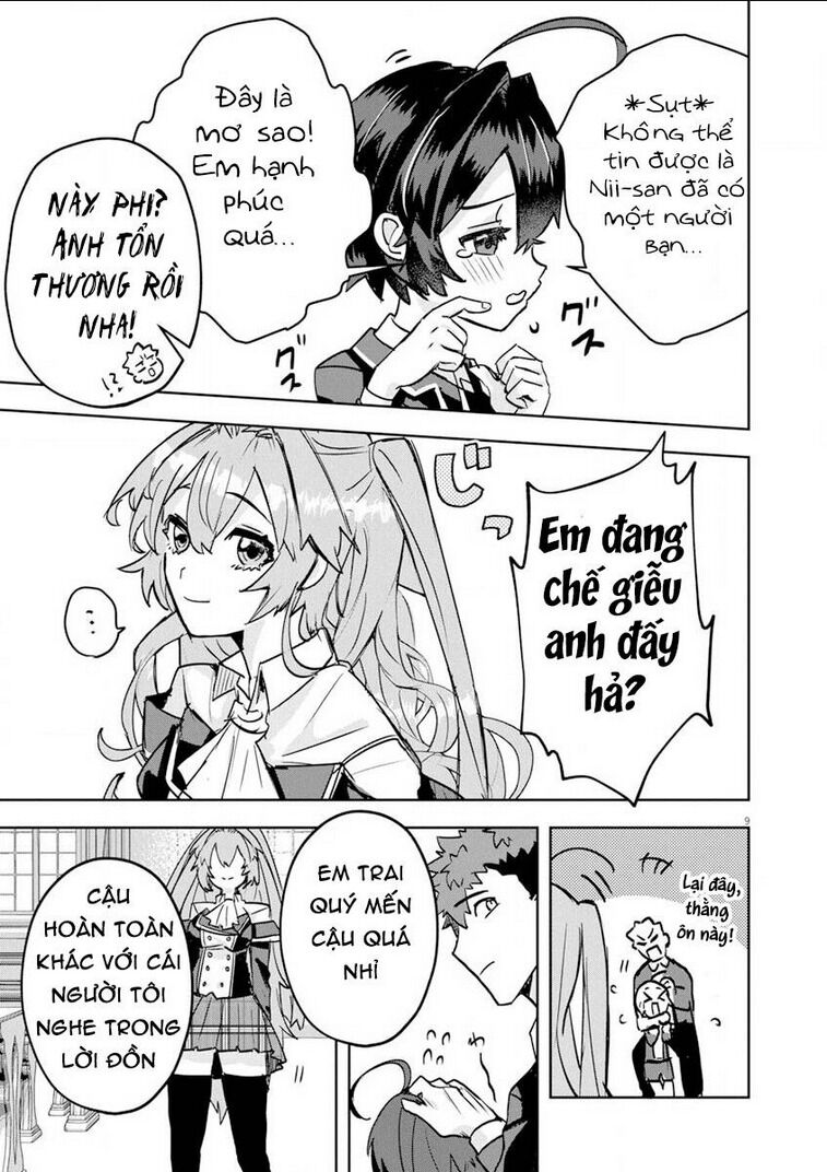 nichiasa suki no otaku ga akuyaku seito ni tenseishita kekka, hametsu flag ga houkaishiteiku ken ni tsuite Chapter 4 - Trang 2