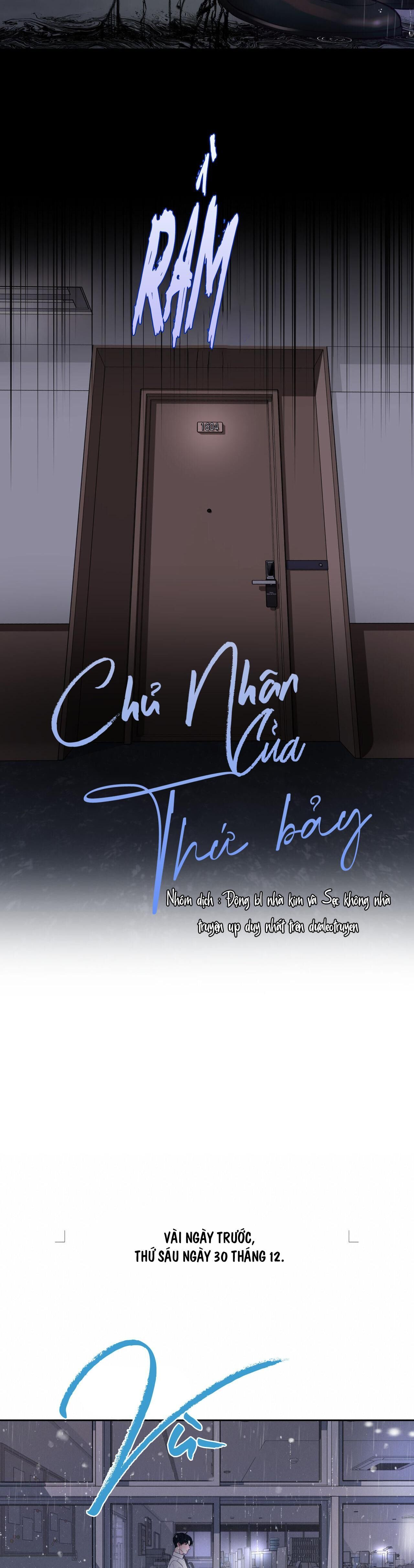 chủ nhân của thứ bảy Chapter 1 - Trang 2