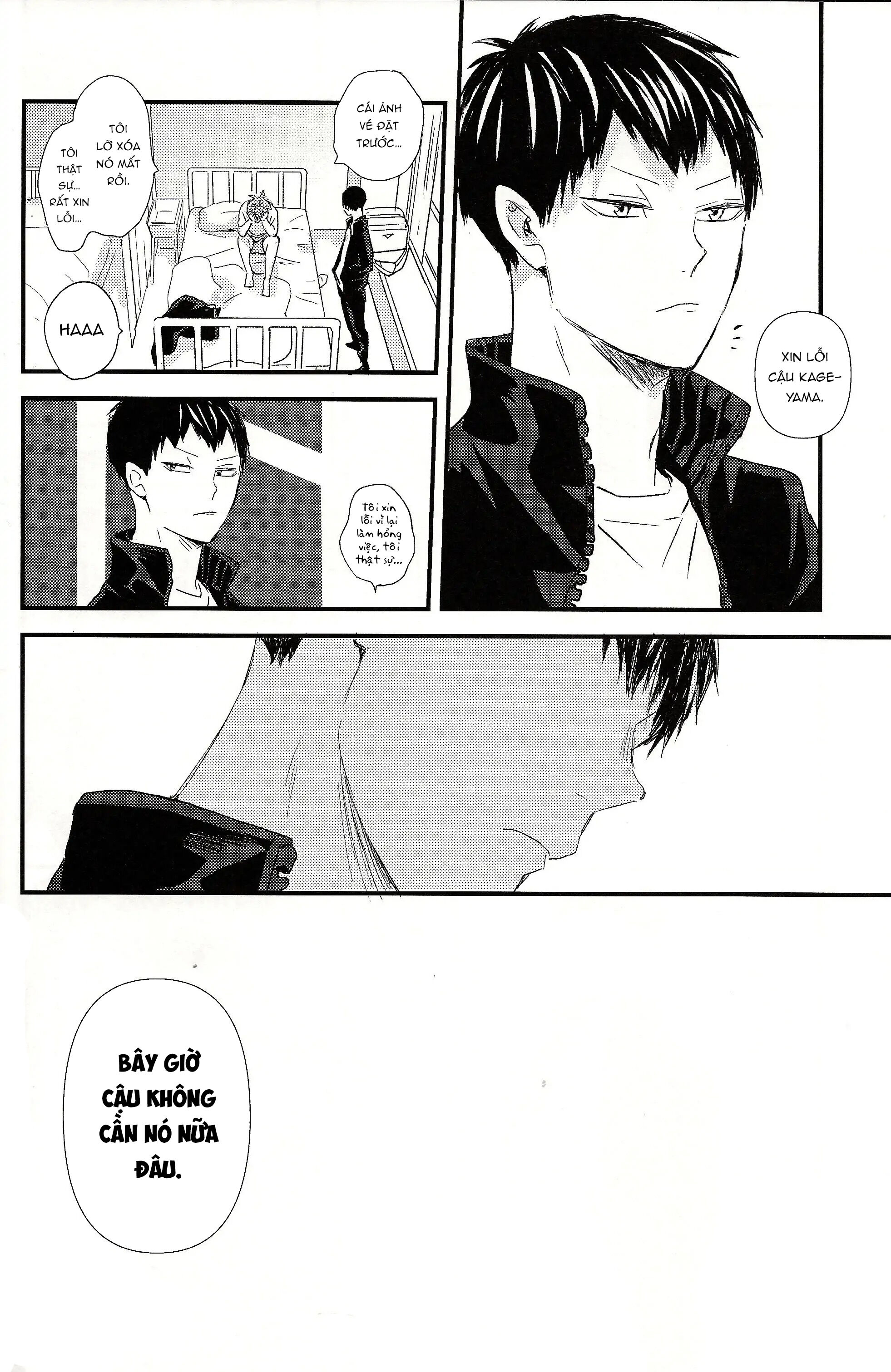 [KAGEHINA DOUJINSHI] - CÁ BƠI TRÊN TRỜI Chapter 2 - Trang 2