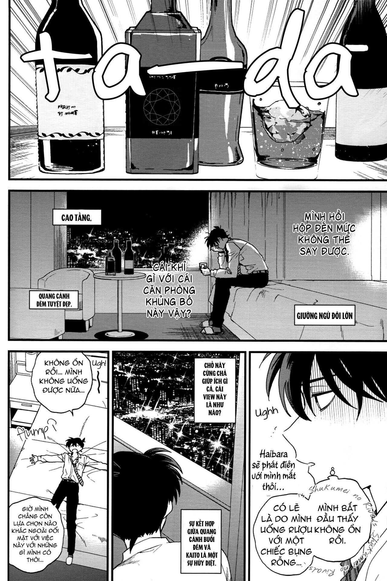 DJ Detective Conan Chapter 2 KaitoxShinichi - Trang 2