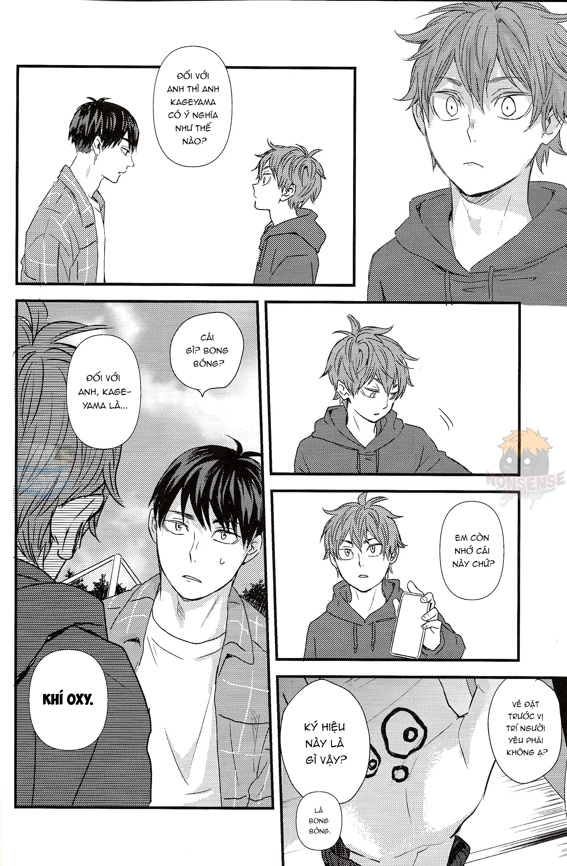 [KAGEHINA DOUJINSHI] - CÁ BƠI TRÊN TRỜI Chapter 2 - Trang 2