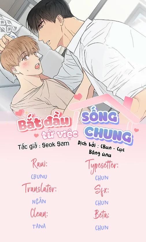 bắt đầu từ việc sống chung Chapter 1 - Trang 2