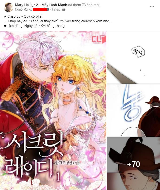 Quý Cô Bí Ẩn - Secret Lady Chap 65.1 - Next Chapter 65.1