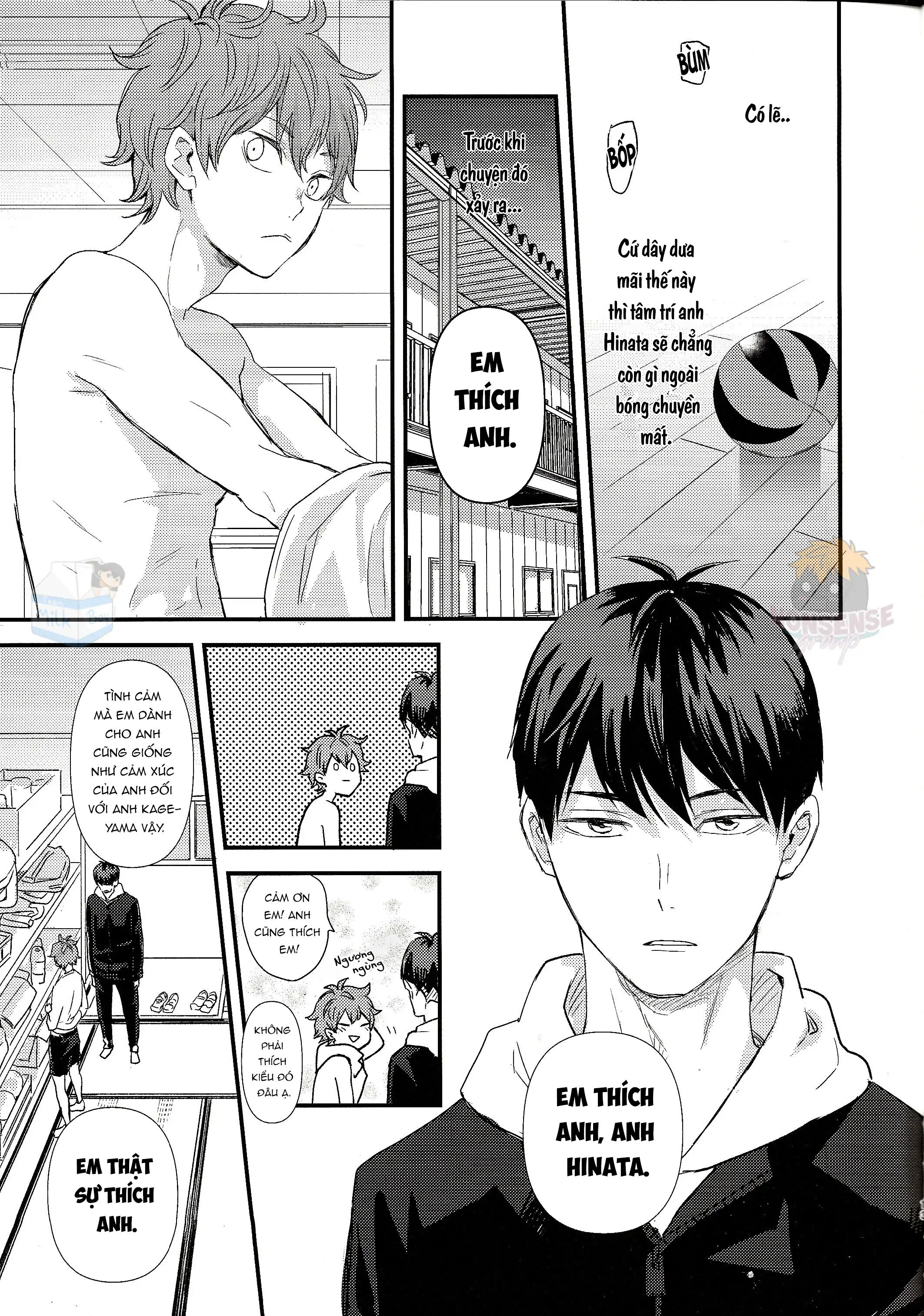 [KAGEHINA DOUJINSHI] - CÁ BƠI TRÊN TRỜI Chapter 2 - Trang 2