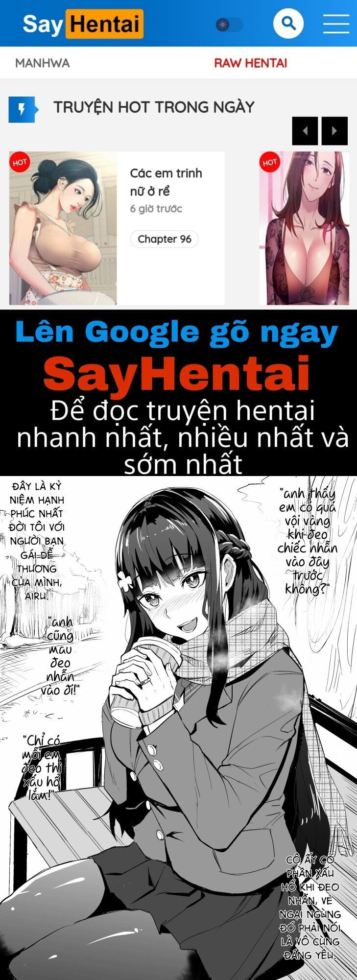 kanojo to osanajimi ga gaijin ntr Chương 1 - Trang 1