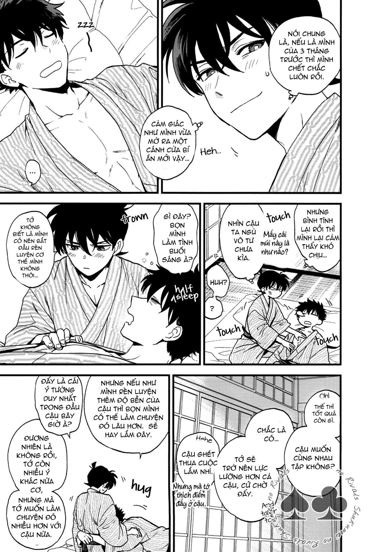 DJ Detective Conan Chapter 2 KaitoxShinichi - Trang 2