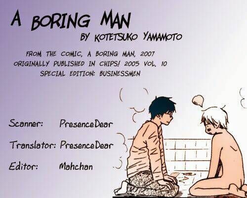 A Boring Man Chapter 1 - Trang 2