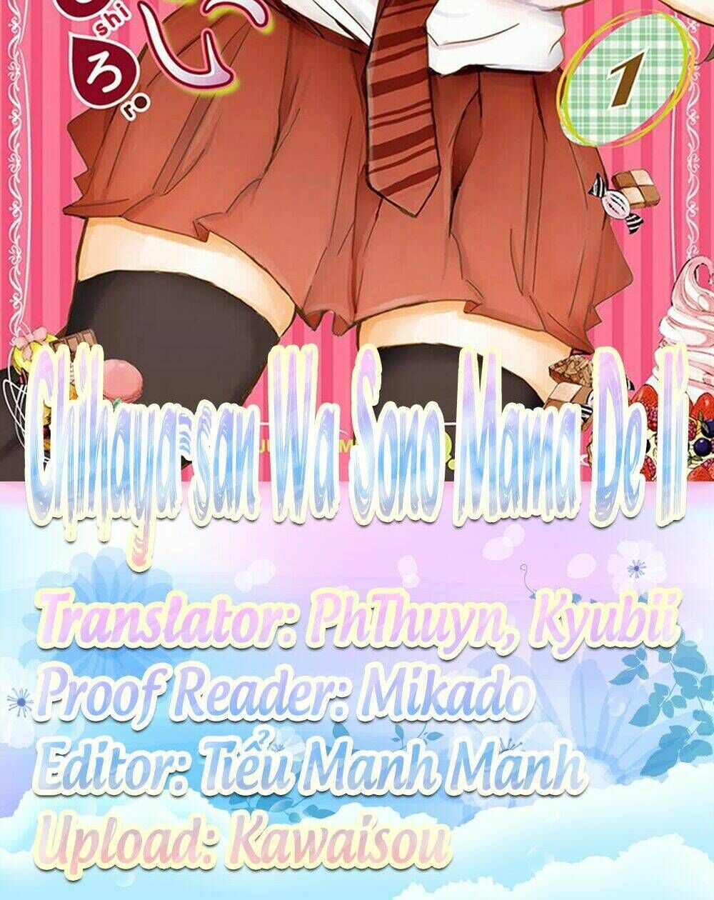 Chihaya-San Wa Sono Mama De Ii Chapter 5 - Trang 2