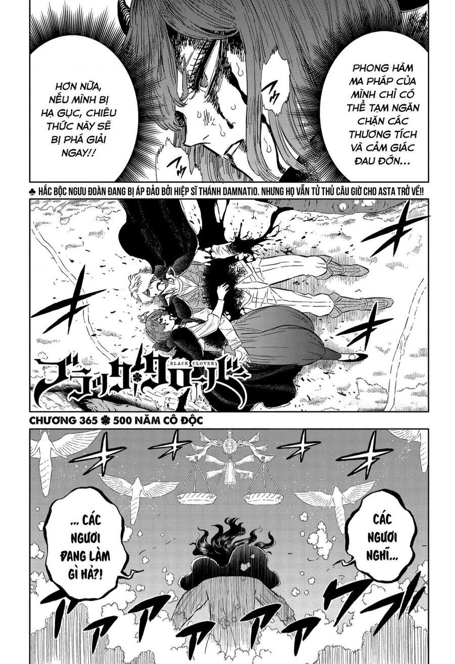 black clover - thế giới phép thuật Chapter 365 - Trang 2