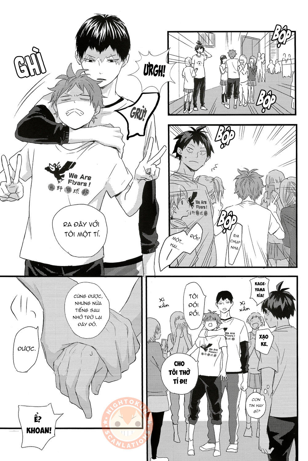 [KAGEHINA DOUJINSHI] - CÁ BƠI TRÊN TRỜI Chapter 1 - Trang 2