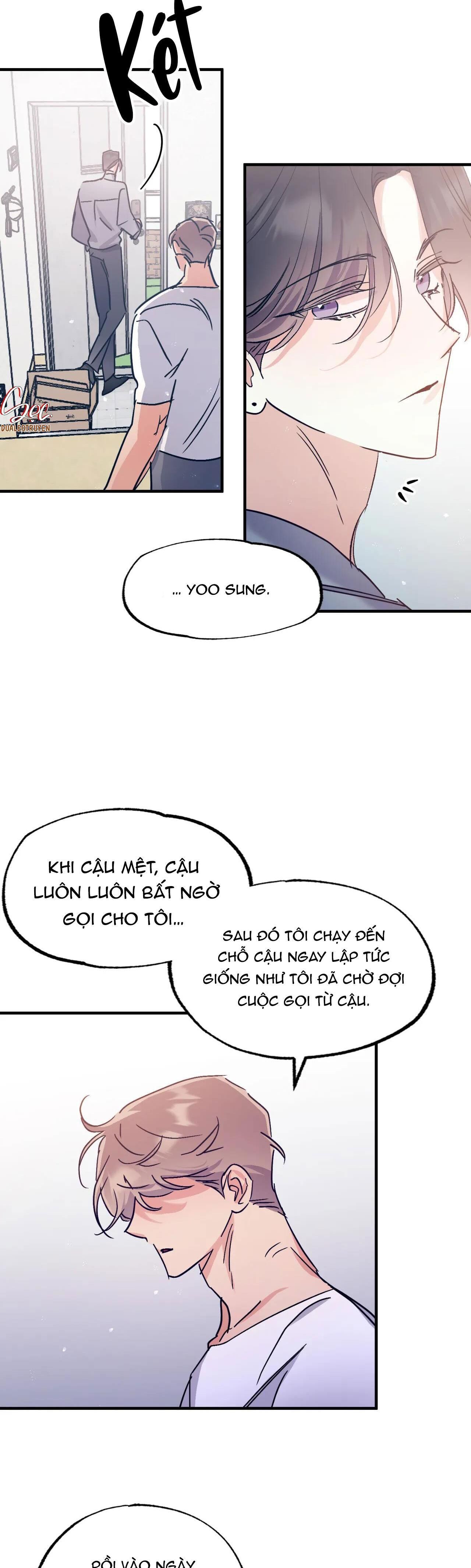 (abo) vũ trụ nơi em xuống Chapter 5 - Trang 2