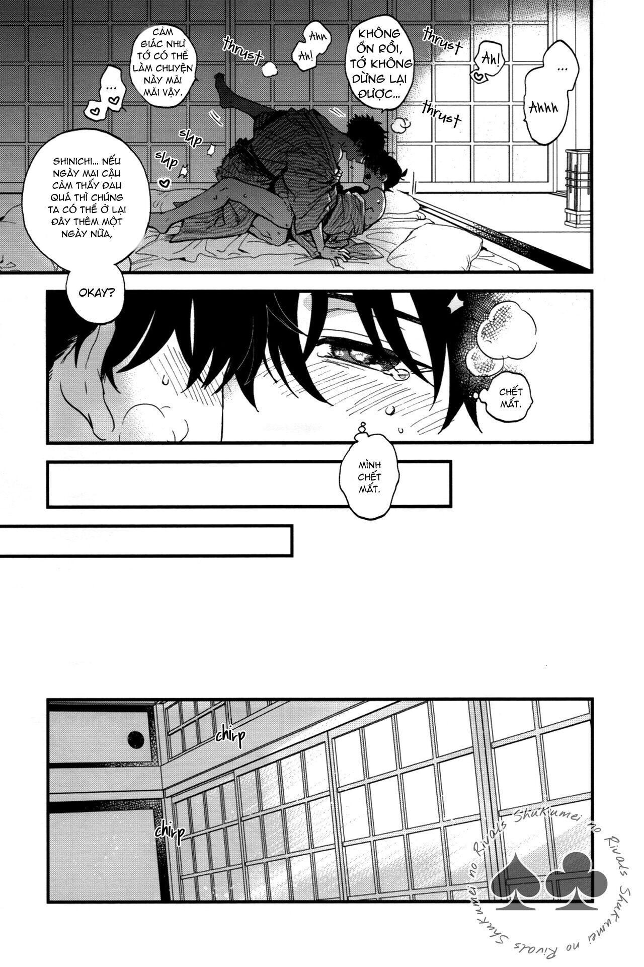 DJ Detective Conan Chapter 2 KaitoxShinichi - Trang 2