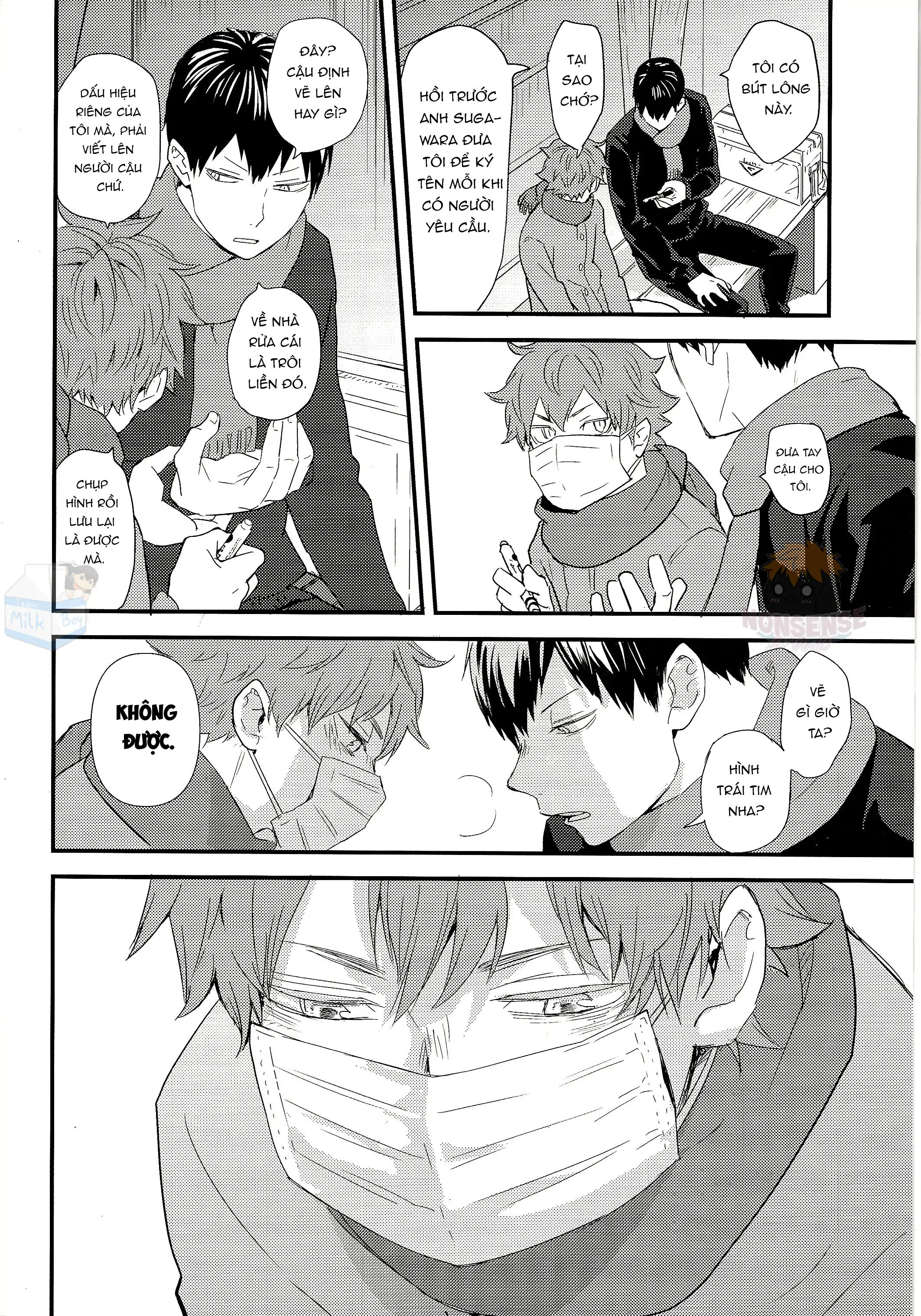 [KAGEHINA DOUJINSHI] - CÁ BƠI TRÊN TRỜI Chapter 2 - Trang 2