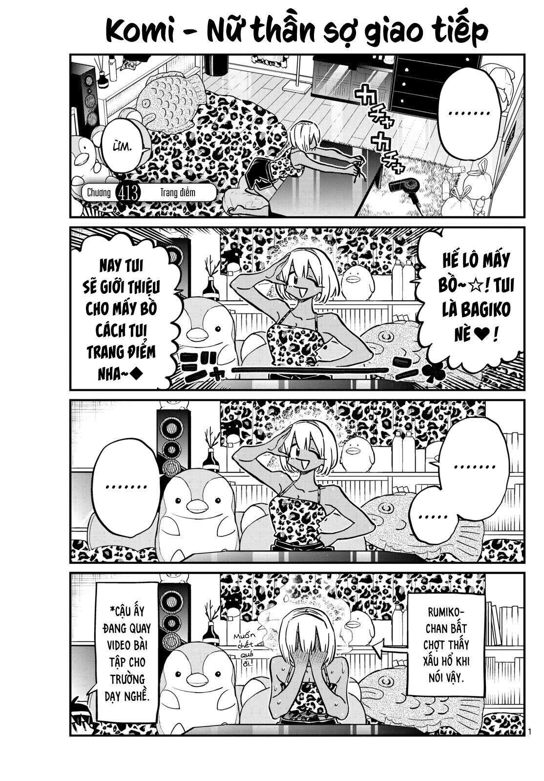 komi-san wa komyushou desu Chapter 413 - Trang 2