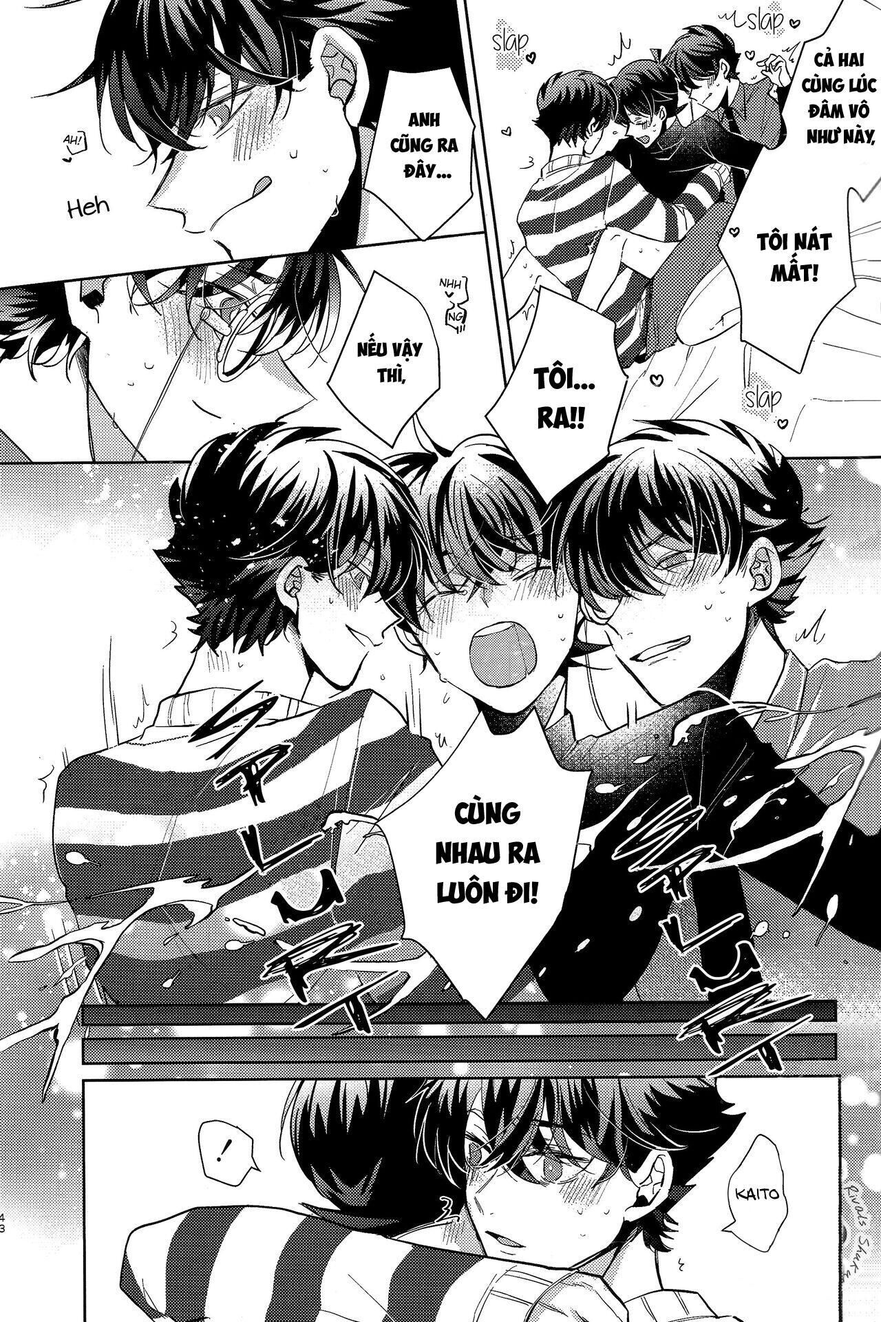 DJ Detective Conan Chapter 4 KidxShinichi - Trang 2