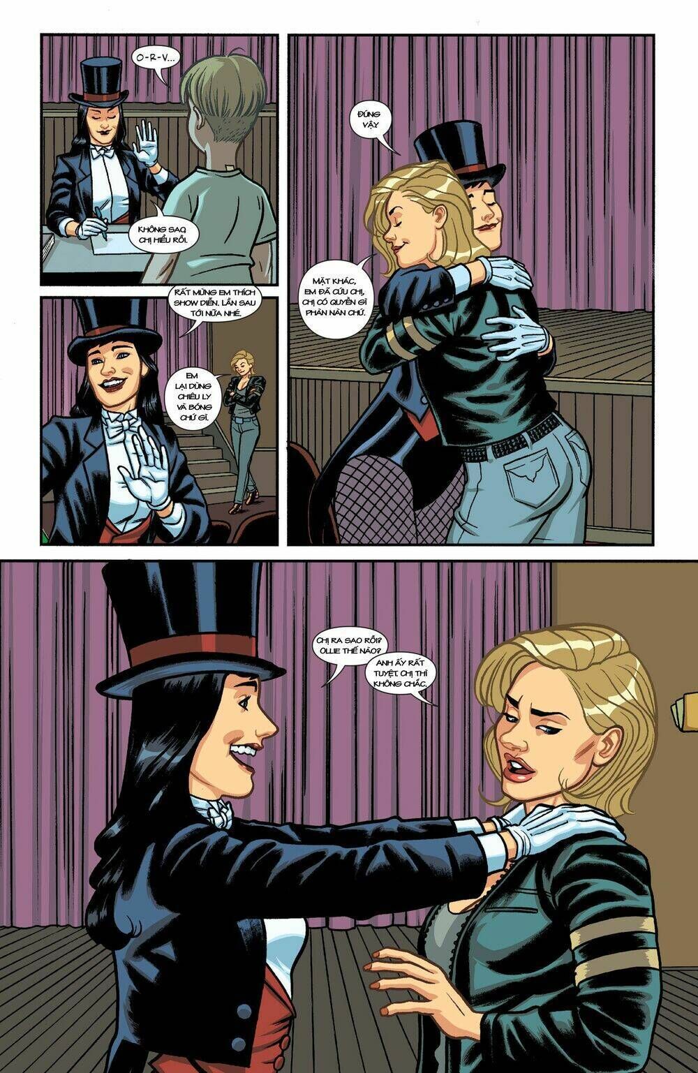 Black Canary and Zatanna - Bloodspell Chapter 2 - Next Chapter 3