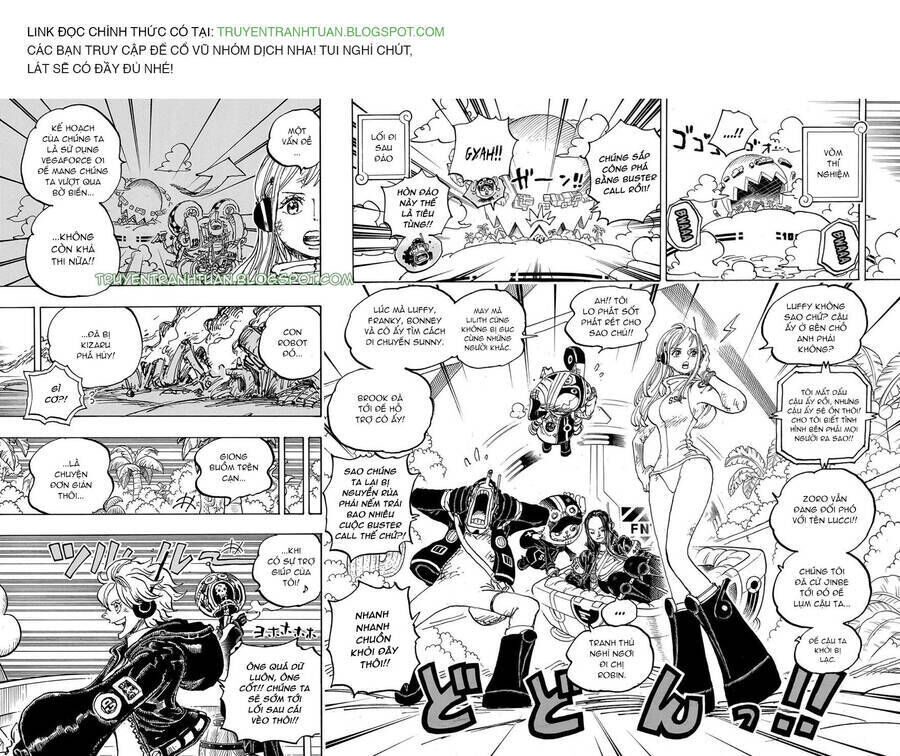 One Piece Chapter 1105 - Trang 2