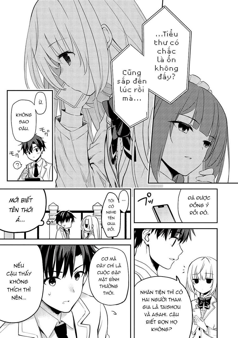 saijo no osewa takane no hana-darakena meimon-kou de, gakuin ichi no ojou-sama chapter 9 - Trang 2