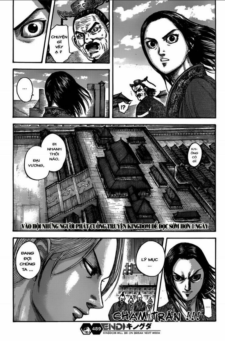 kingdom - vương giả thiên hạ chapter 489 - Next chapter 490