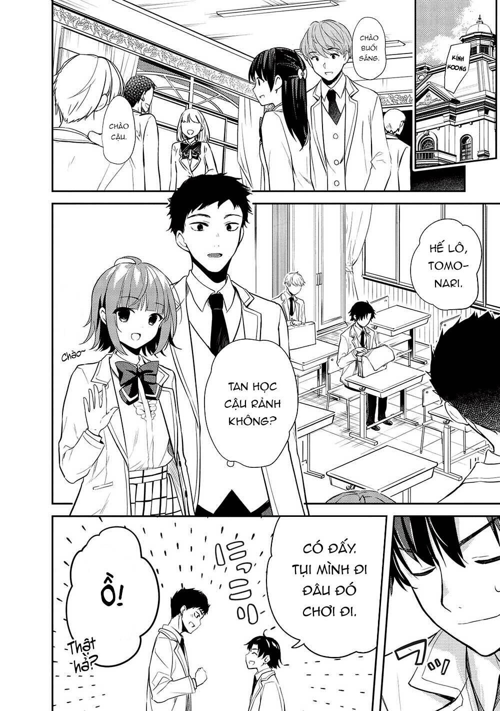 saijo no osewa takane no hana-darakena meimon-kou de, gakuin ichi no ojou-sama chapter 9 - Trang 2