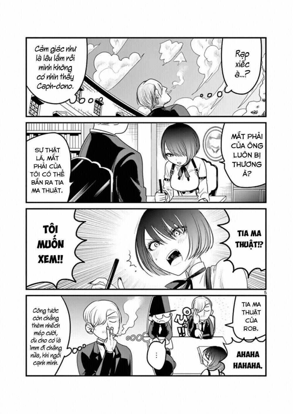 shinigami bocchan to kuro maid chapter 95: mừng về nhà - Trang 2