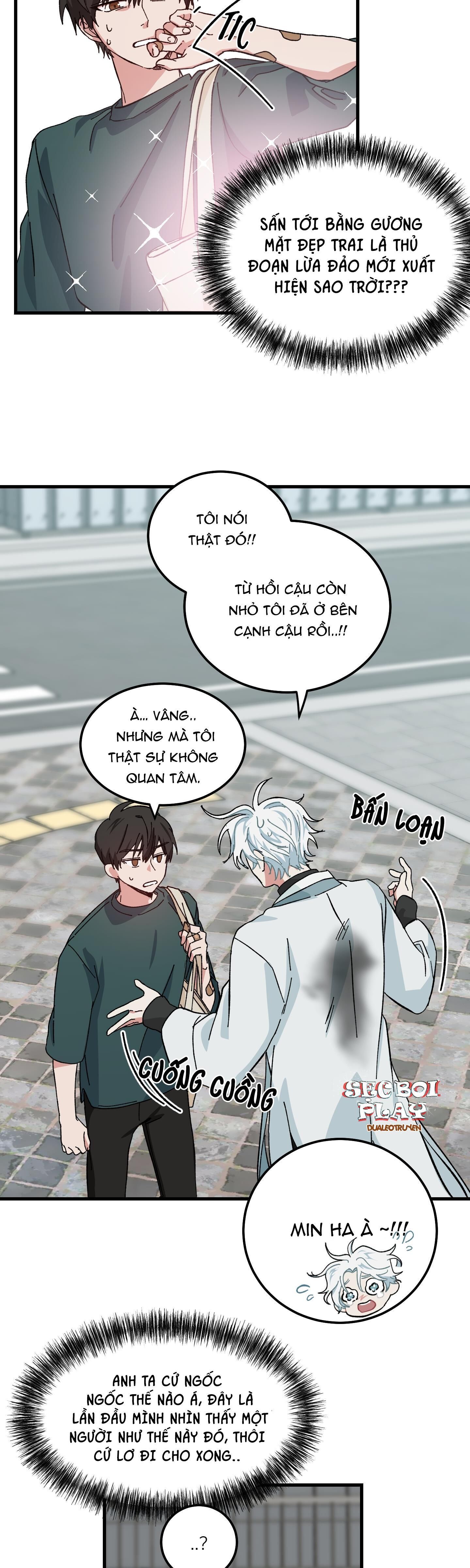 yêu tôi đi, thần hộ mệnh Chapter 2 - Trang 2