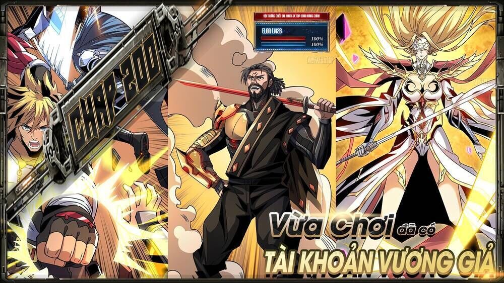 vừa chơi đã có tài khoản vương giả chapter 200 - Next chapter 201