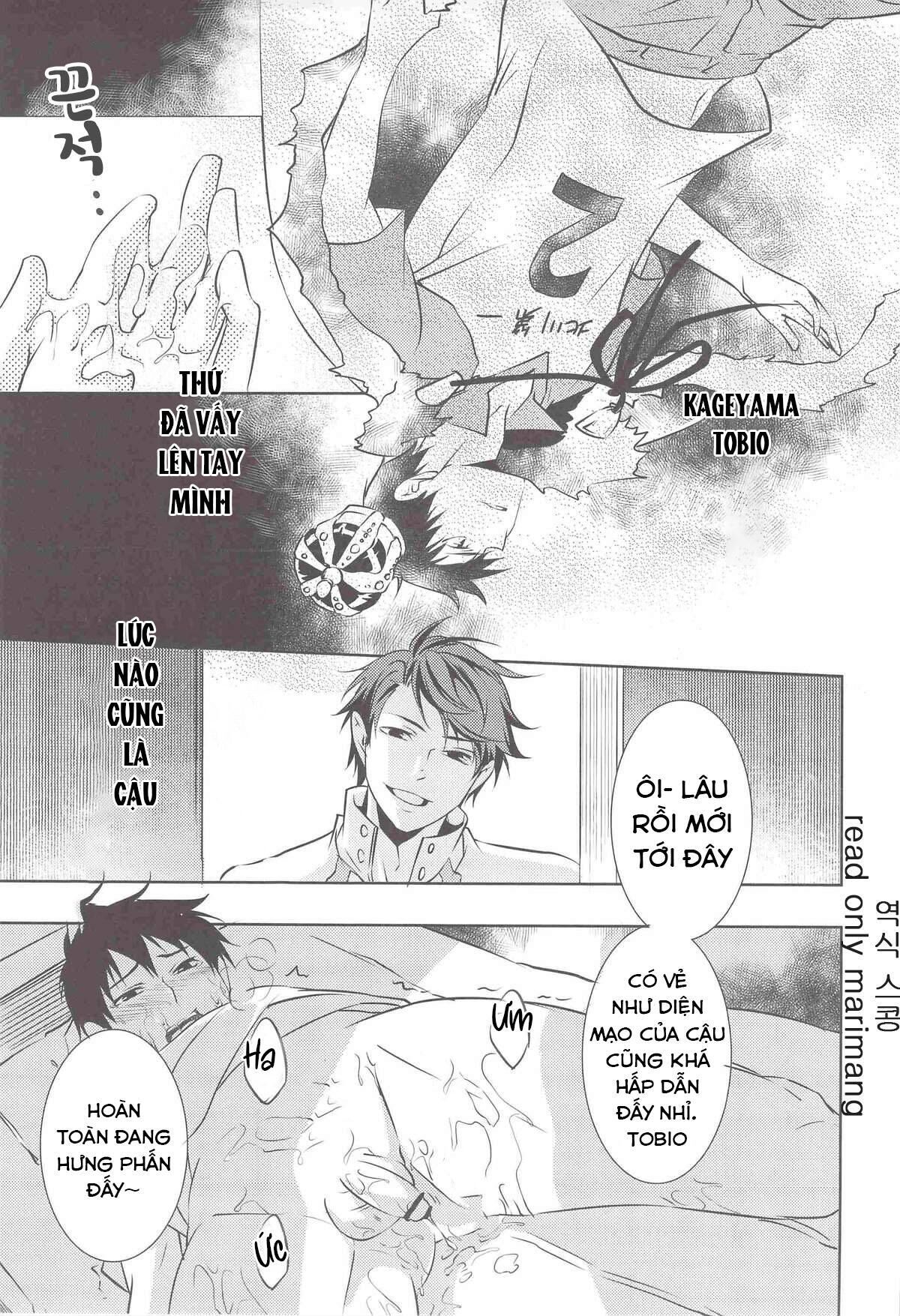 nơi husbando của bạn bị đụ ná thở Chapter 110 Kageyama - Next Chương 111