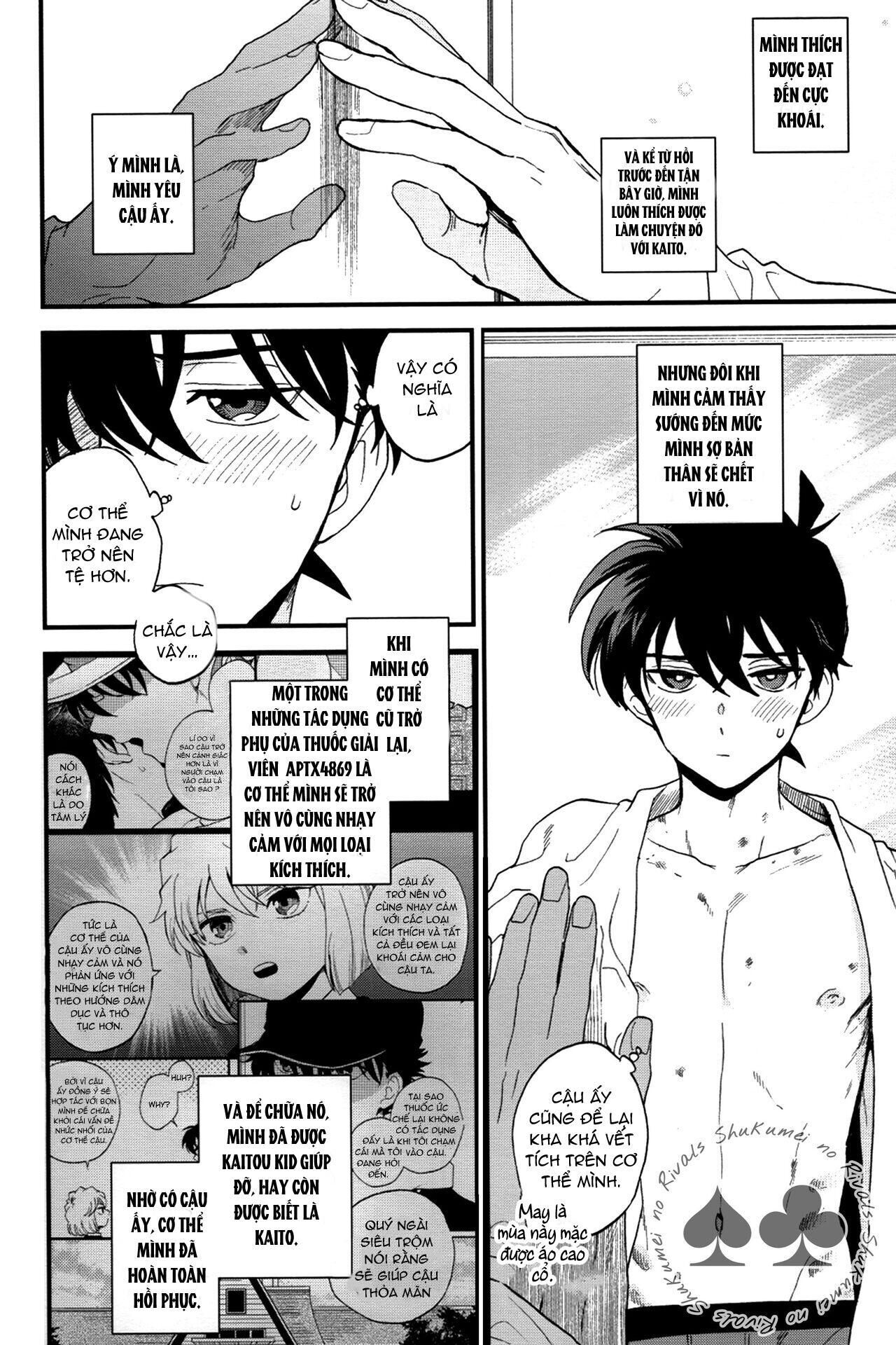 DJ Detective Conan Chapter 2 KaitoxShinichi - Trang 2