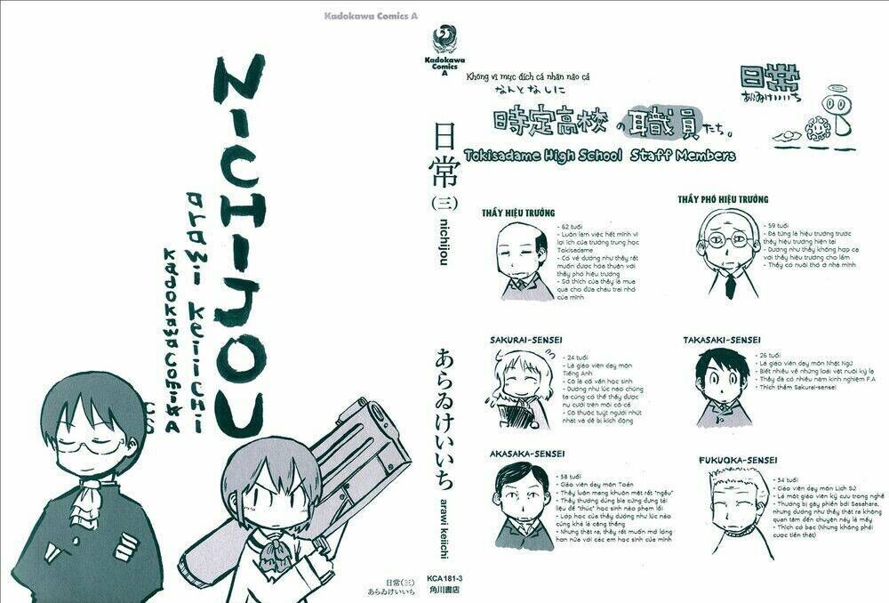 nichijou chương 35 - Next chương 36