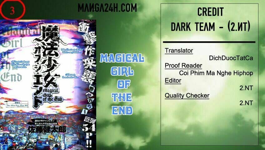 mahou shoujo of the end chương 3 - Next chương 4