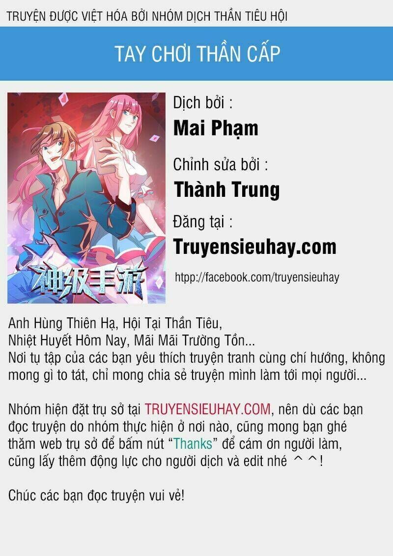 tay chơi thần cấp chapter 13 - Next chapter 14