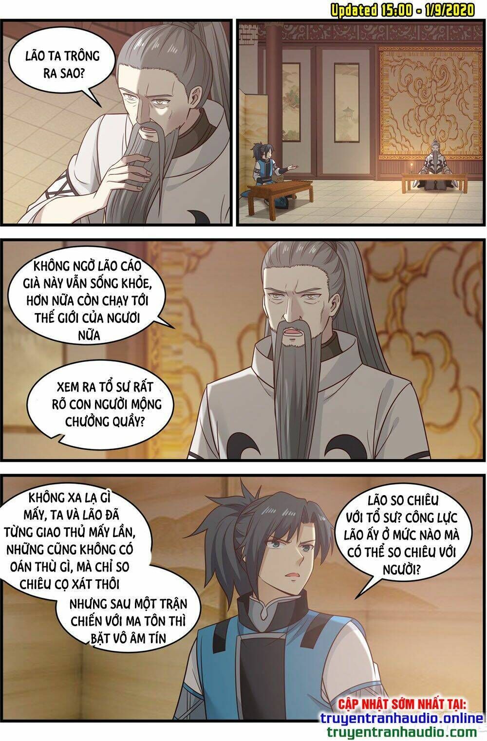 võ luyện đỉnh phong Chapter 659 - Trang 2