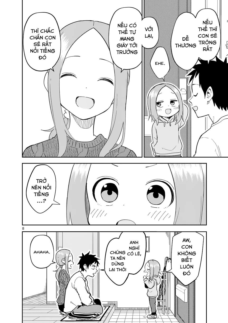 Karakai Jouzu no (Moto) Takagi-san Chapter 304 - Trang 1