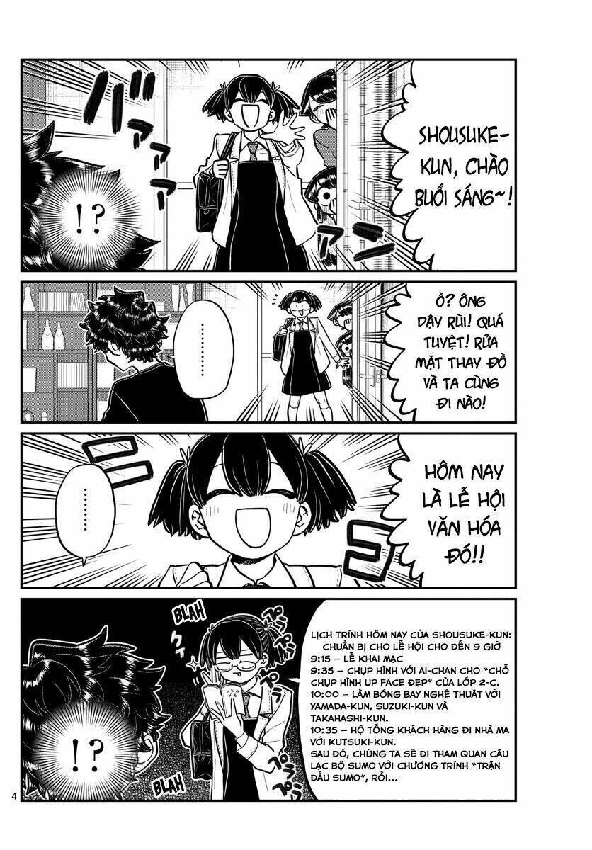 komi không thể giao tiếp chapter 244: lễ hội văn hóa của em trai - Trang 2