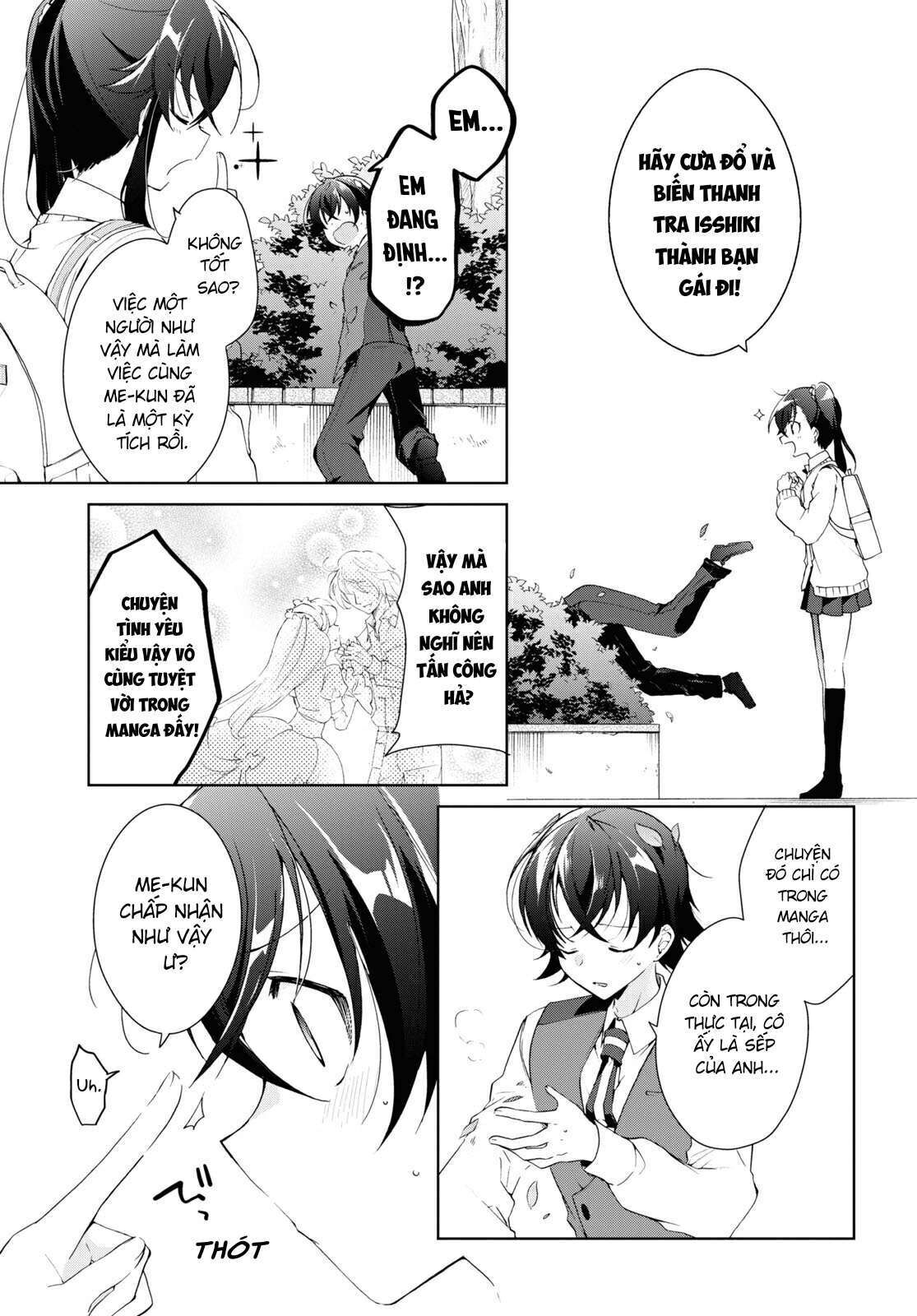 Isshiki-san muốn biết yêu là gì Chapter 9 - Trang 2