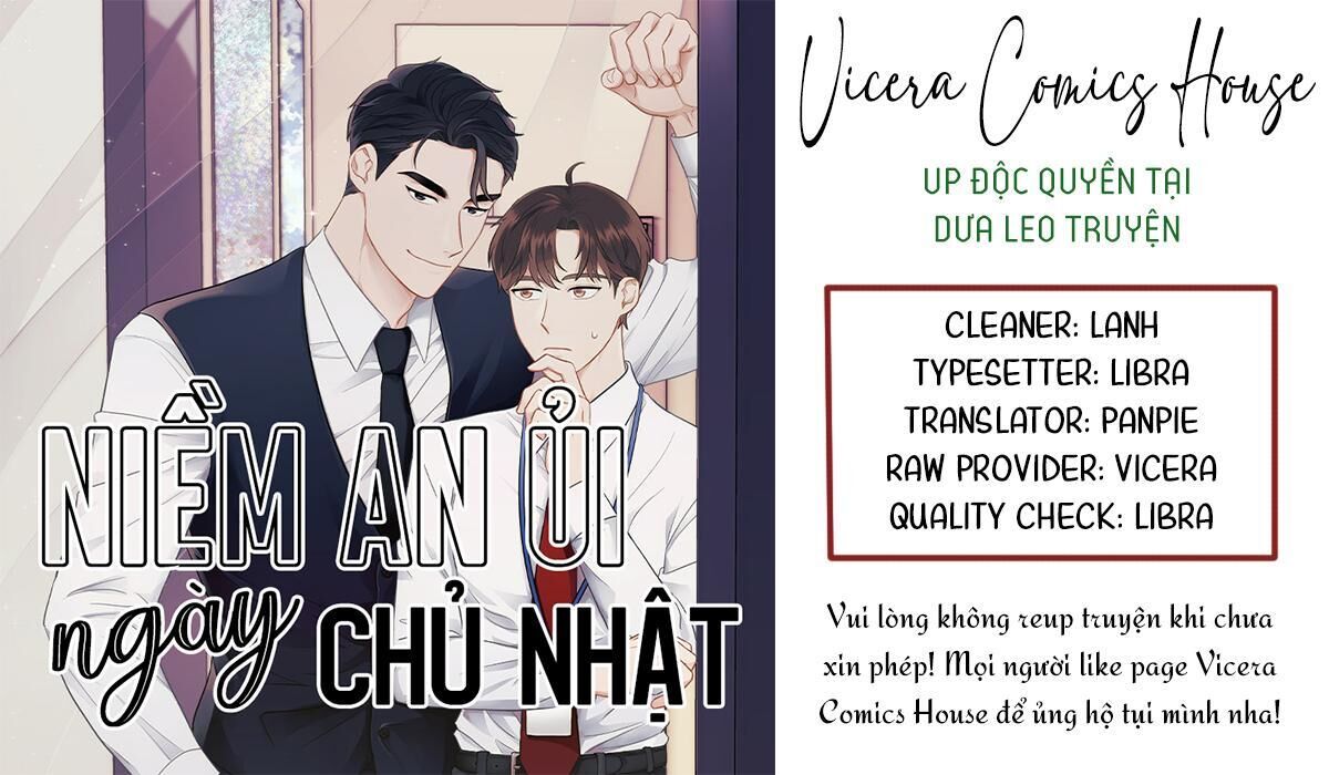 niềm an ủi ngày chủ nhật Chapter 3 - Trang 1