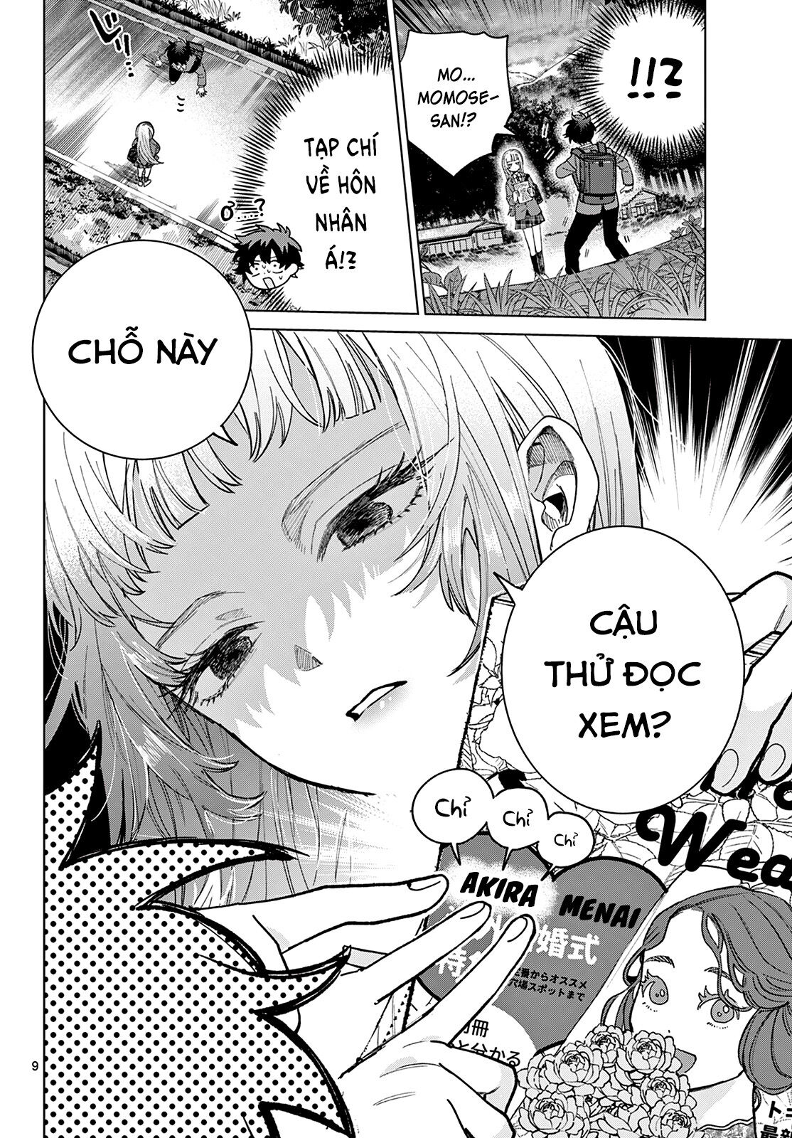 Mối tình đầu đầy trắc trở của Momose Akira Chapter 3 - Trang 1