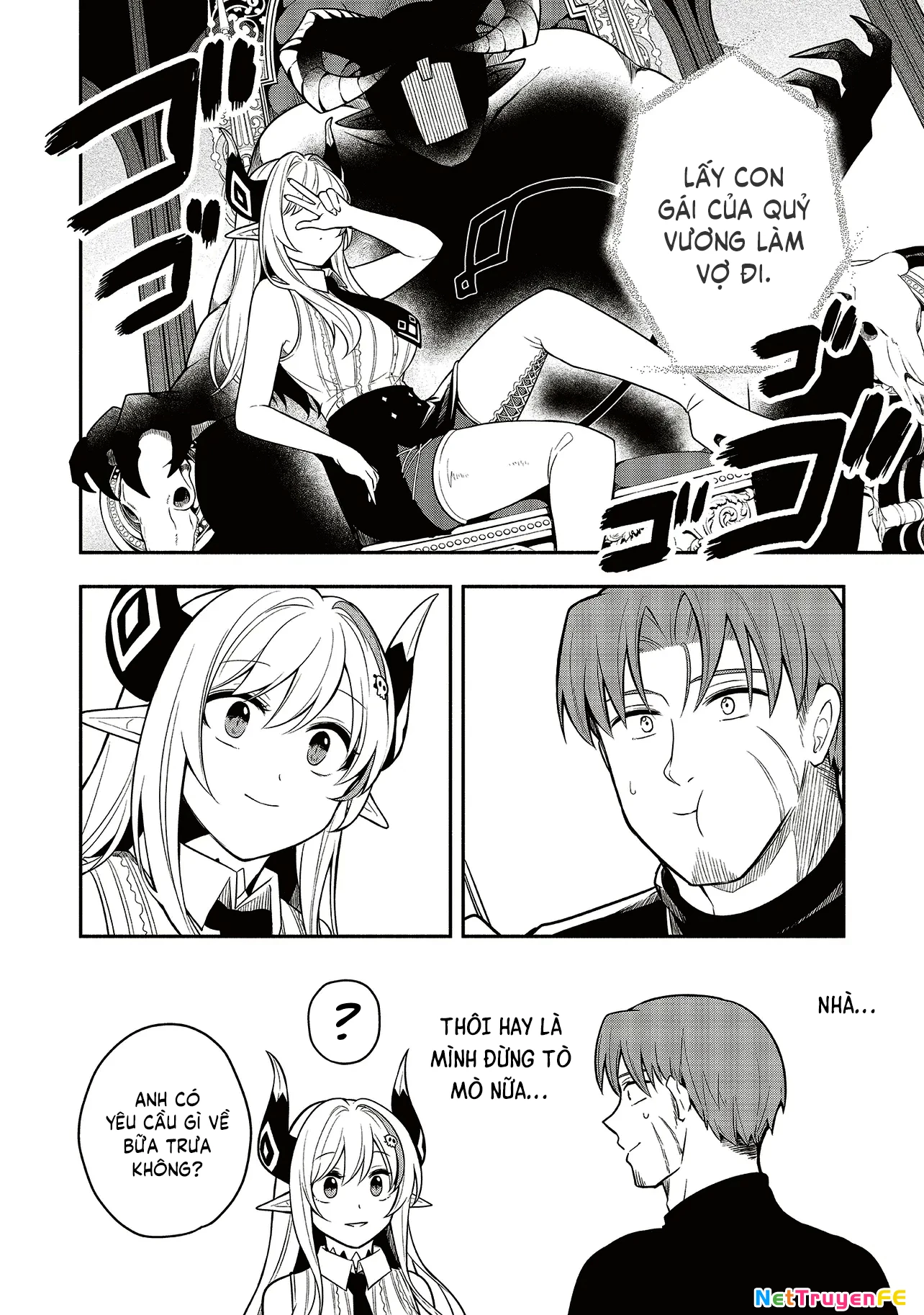 Shinkon Quest: Maou no Musume wa Majime Yuusha o Otoshitai Chapter 2 - Trang 2