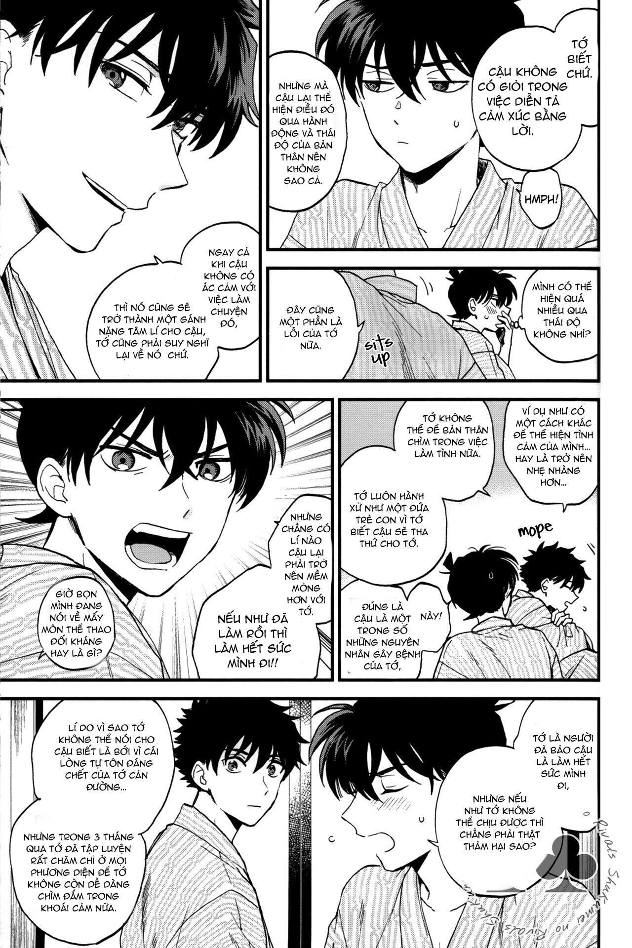 DJ Detective Conan Chapter 2 KaitoxShinichi - Trang 2