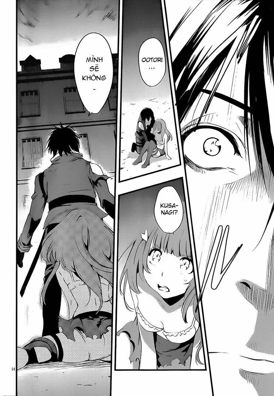 Taimadou Gakuen 35 Shiken Shoutai Chapter 14 - Trang 2