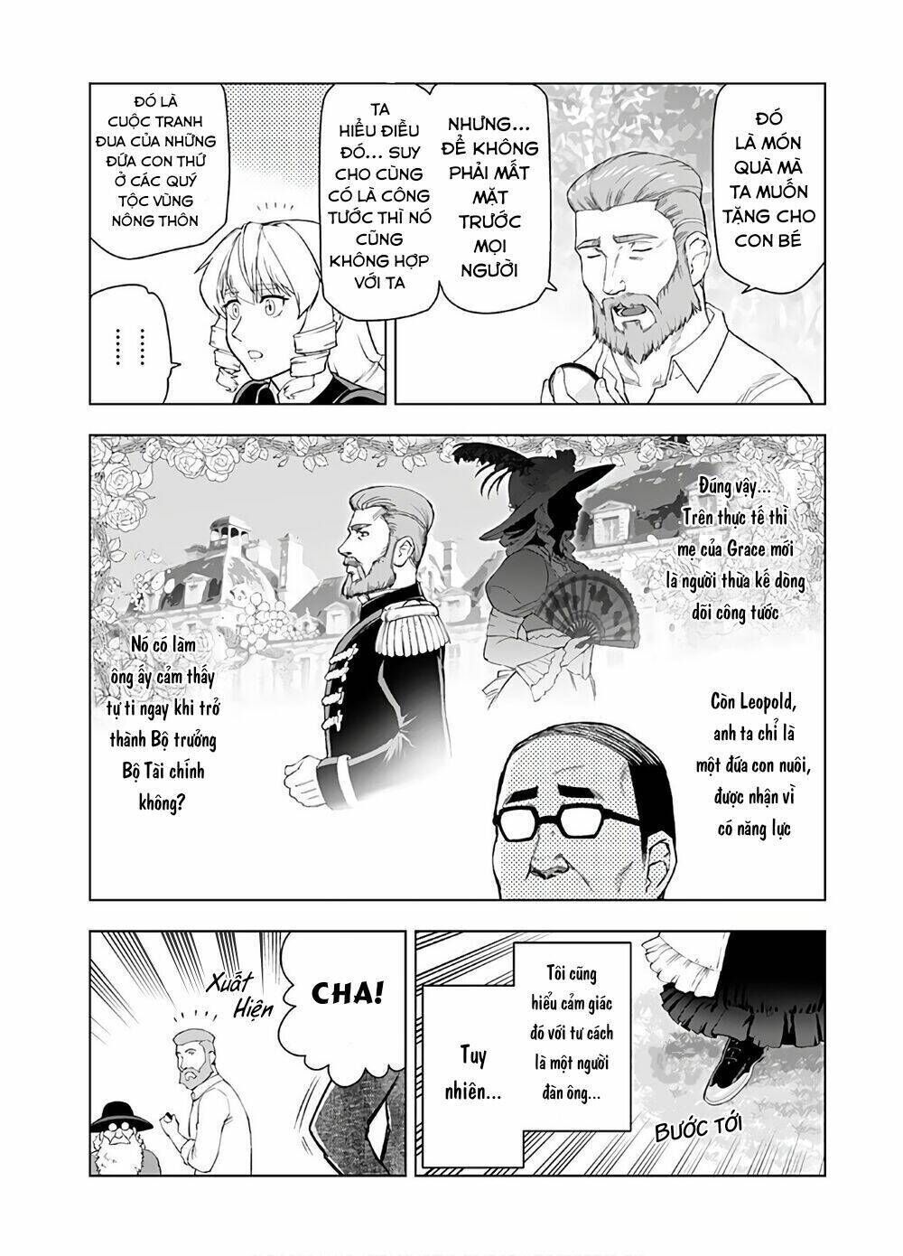 ông chú chuyển sinh - akuyaku reijou tensei oji-san chapter 13 - Next chapter 14