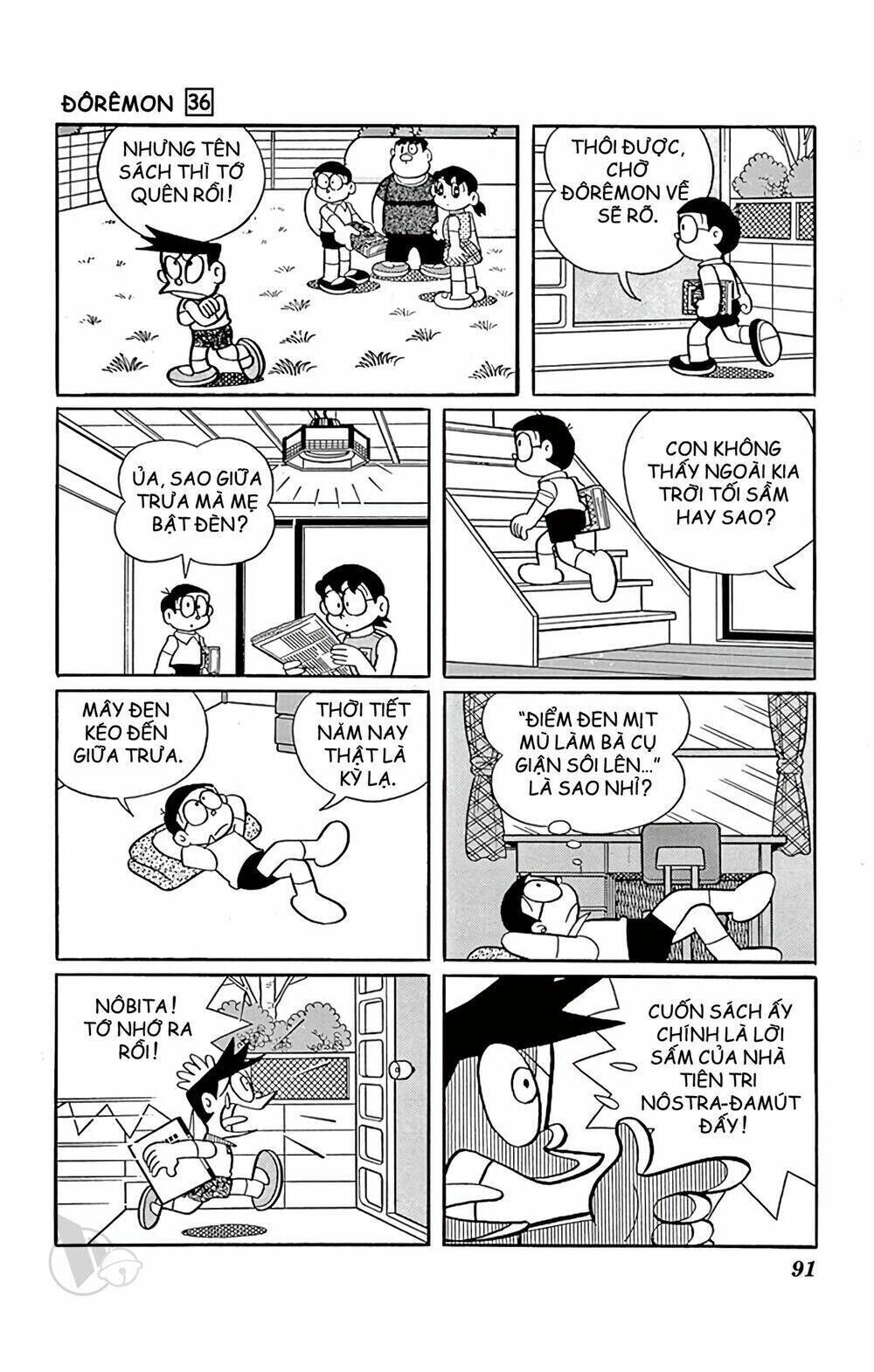 doraemon chapter 645: Đáng đời nobita - Trang 2