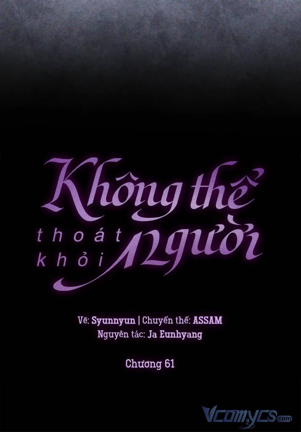 không thể thoát khỏi người chapter 61 - Next chapter 62