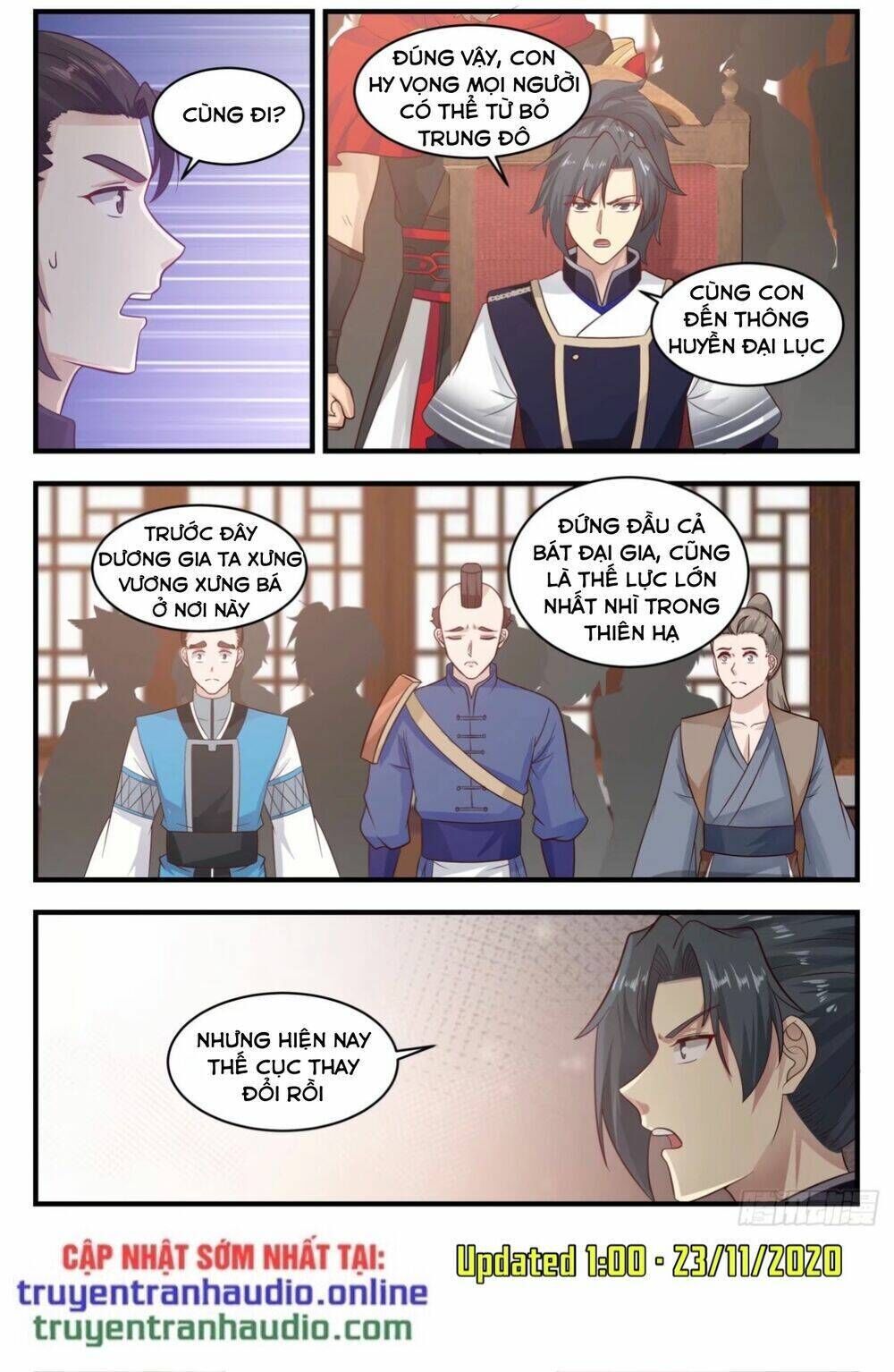 võ luyện đỉnh phong chapter 793 - Trang 2