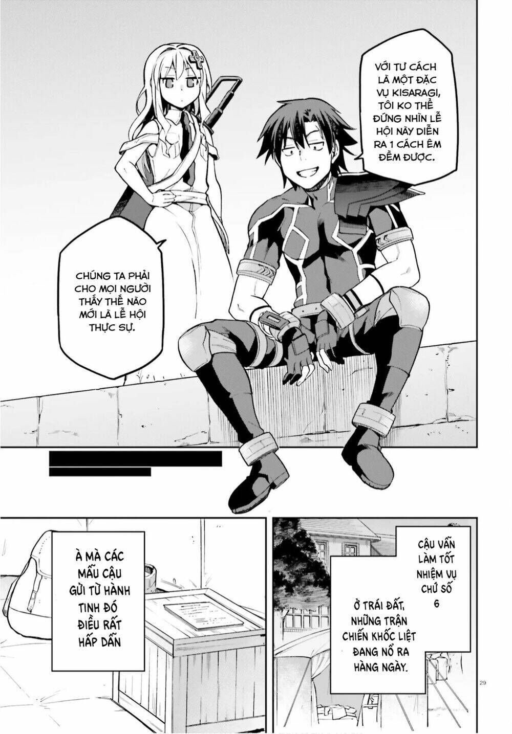 sentouin, hakenshimasu! chapter 34 - Trang 2