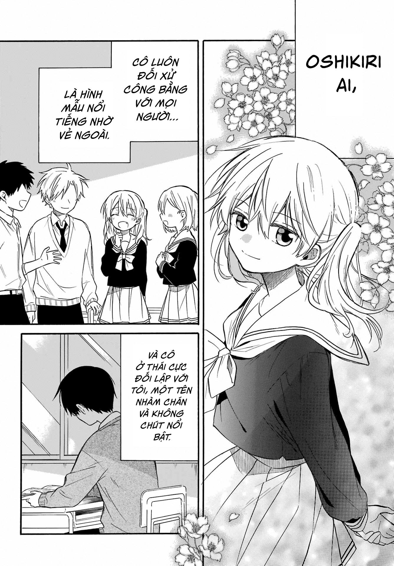 Oshikiri-san Không Thể Thành Thật Chapter 0 - Trang 1