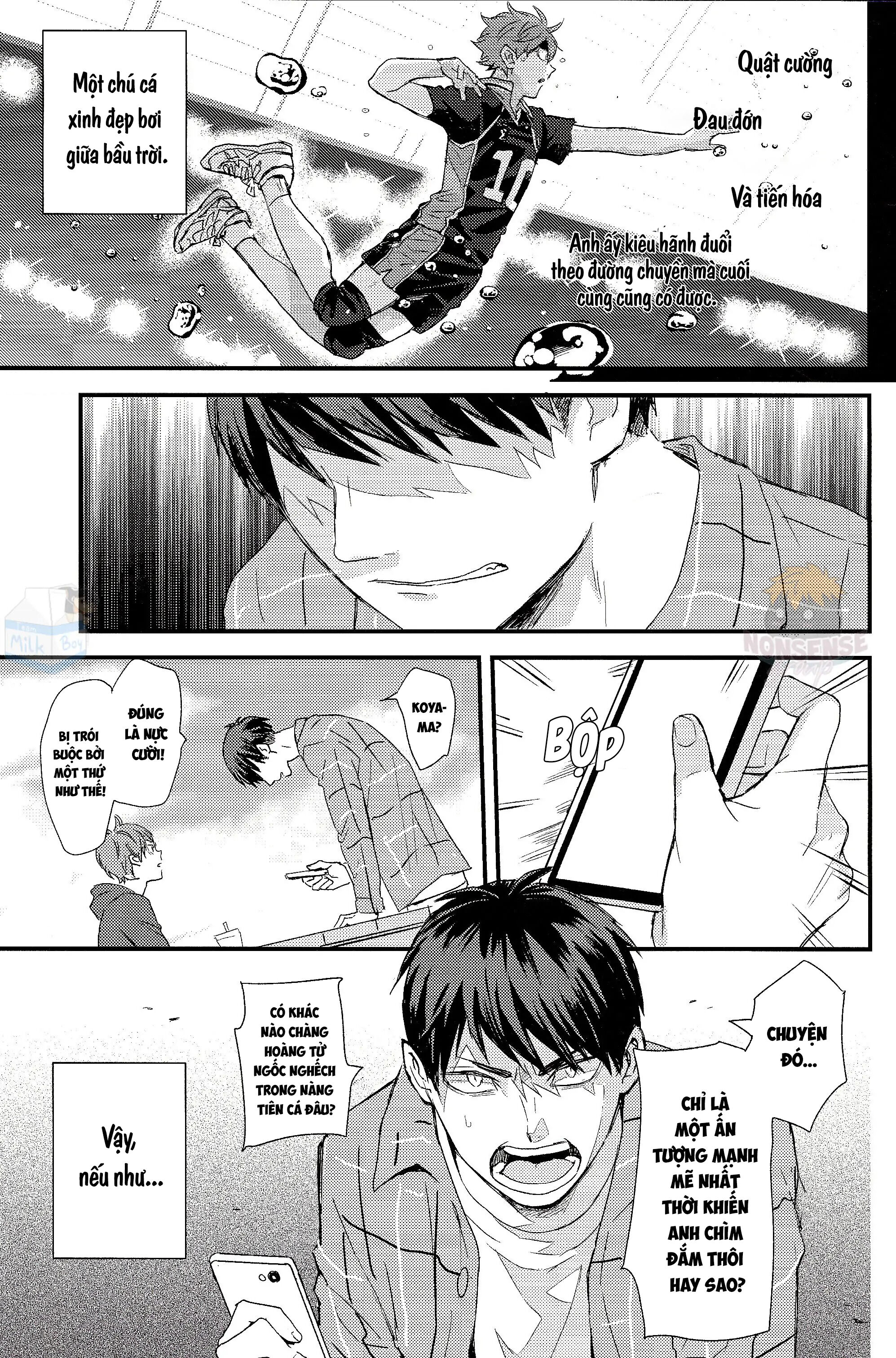 [KAGEHINA DOUJINSHI] - CÁ BƠI TRÊN TRỜI Chapter 2 - Trang 2